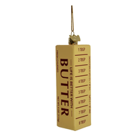 Glass Butter Ornament