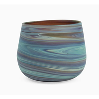 Phoenician Glass Candleholder
