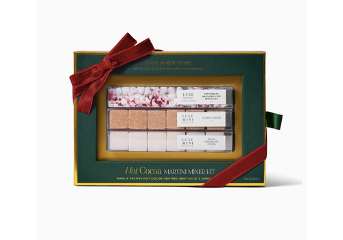  TEASPRESSA Hot Cocoa Martini Mixer Kit 