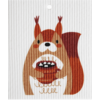 Talla Imports Squirrel with Hot Choc Swedish Wash Towel