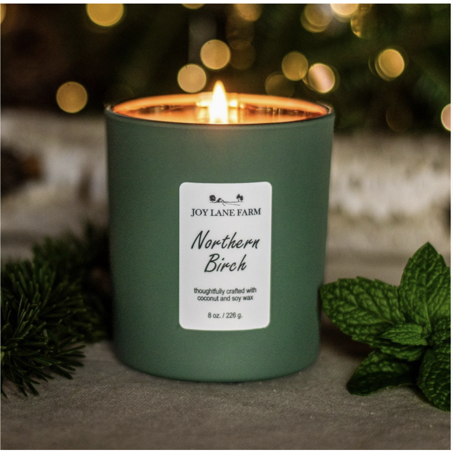Northern Birch Holiday Candle