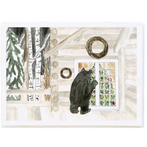  Molly O Bear at Door Boxed Cards 