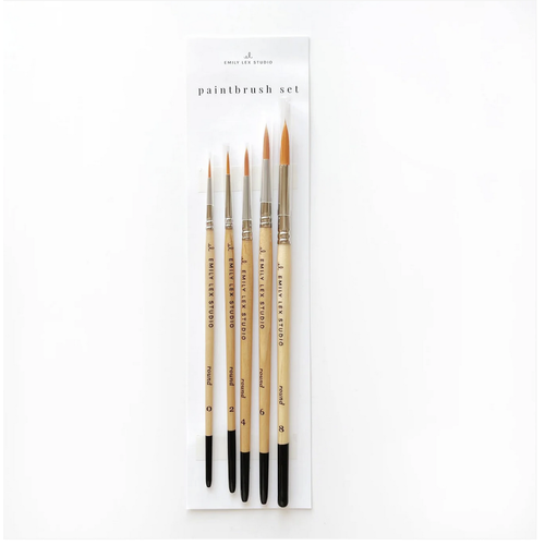  emily lex studio Watercolor Paintbrush Set 