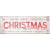 Oversized Antique Christmas Baking Co. Wall Decor