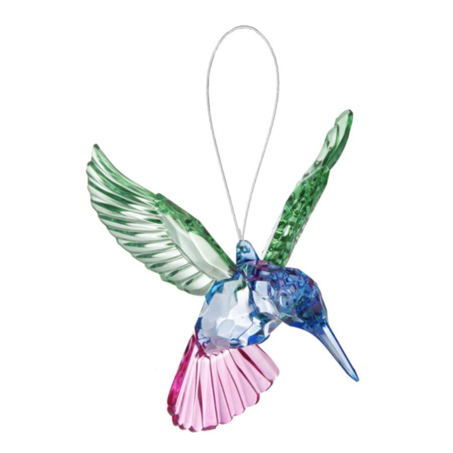 4.5" Meadow Hummingbird Acrylic Ornament