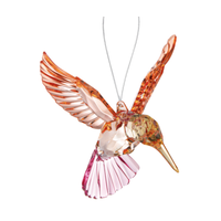 4.5" Meadow Hummingbird Acrylic Ornament