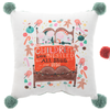 Holiday Story Throw Pillow