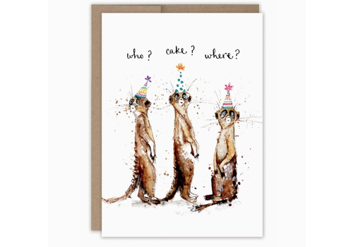  Biely & Shoaf Three Meerkats Birthday Card 
