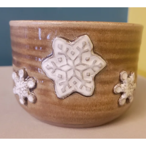  Mudworks Pottery Snowflake Bowl 