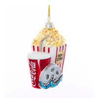 Coca-Cola® at the Movies Glass Ornament