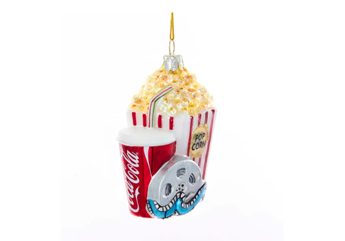  Kurt Adler Coca-Cola® at the Movies Glass Ornament 