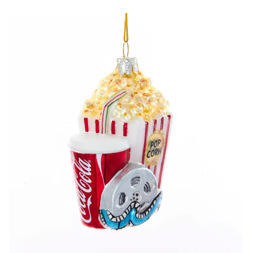  Kurt Adler Coca-Cola® at the Movies Glass Ornament 