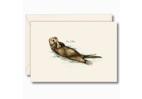  Earth sky water Sea Otter Boxed Note Cards 
