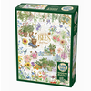 Outset Games & Cobble Hill Puzzles Save the Bees Puzzle 1000 PC
