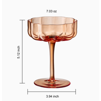 Flower Vintage Coupes Champagne