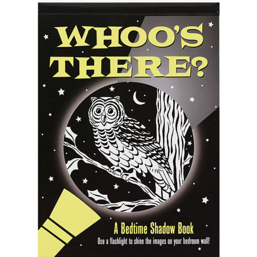  Peter Pauper Press Whoo's There? A Bedtime Shadow Book- 