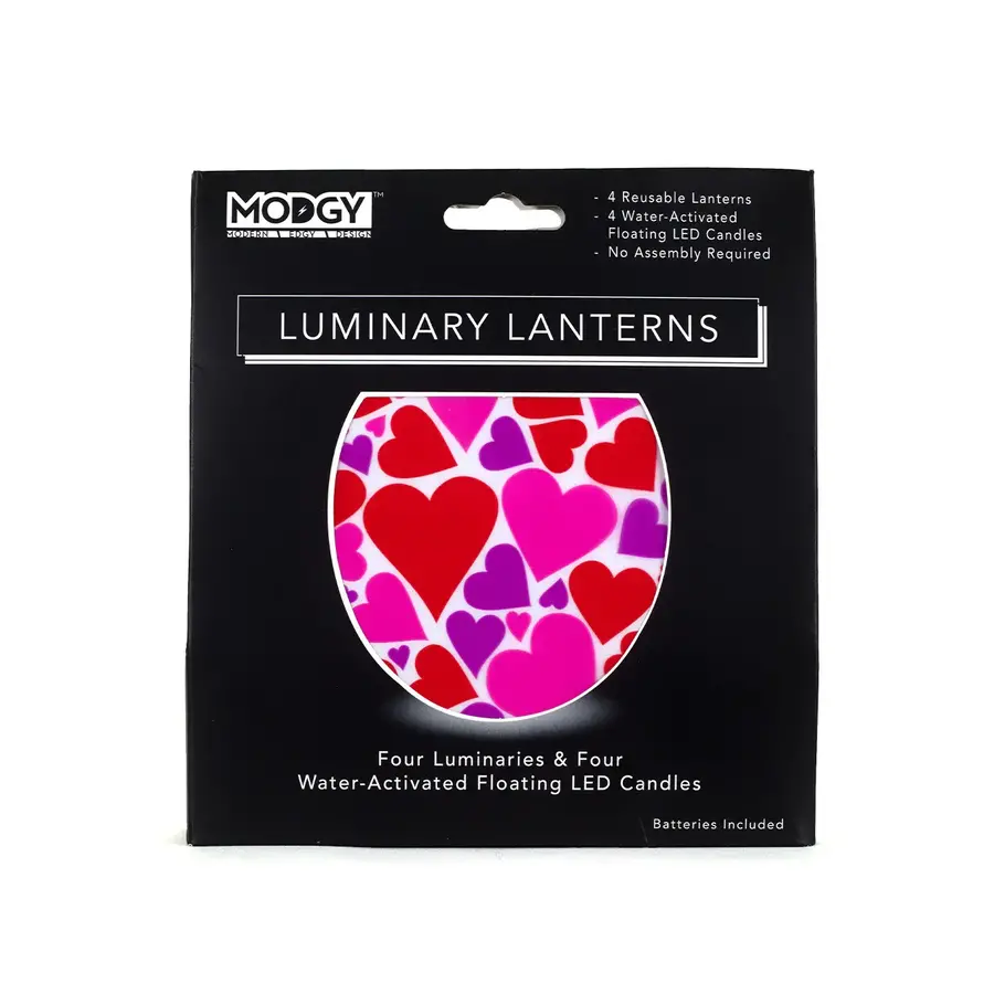 Luminary Lantern Luvdub Hearts