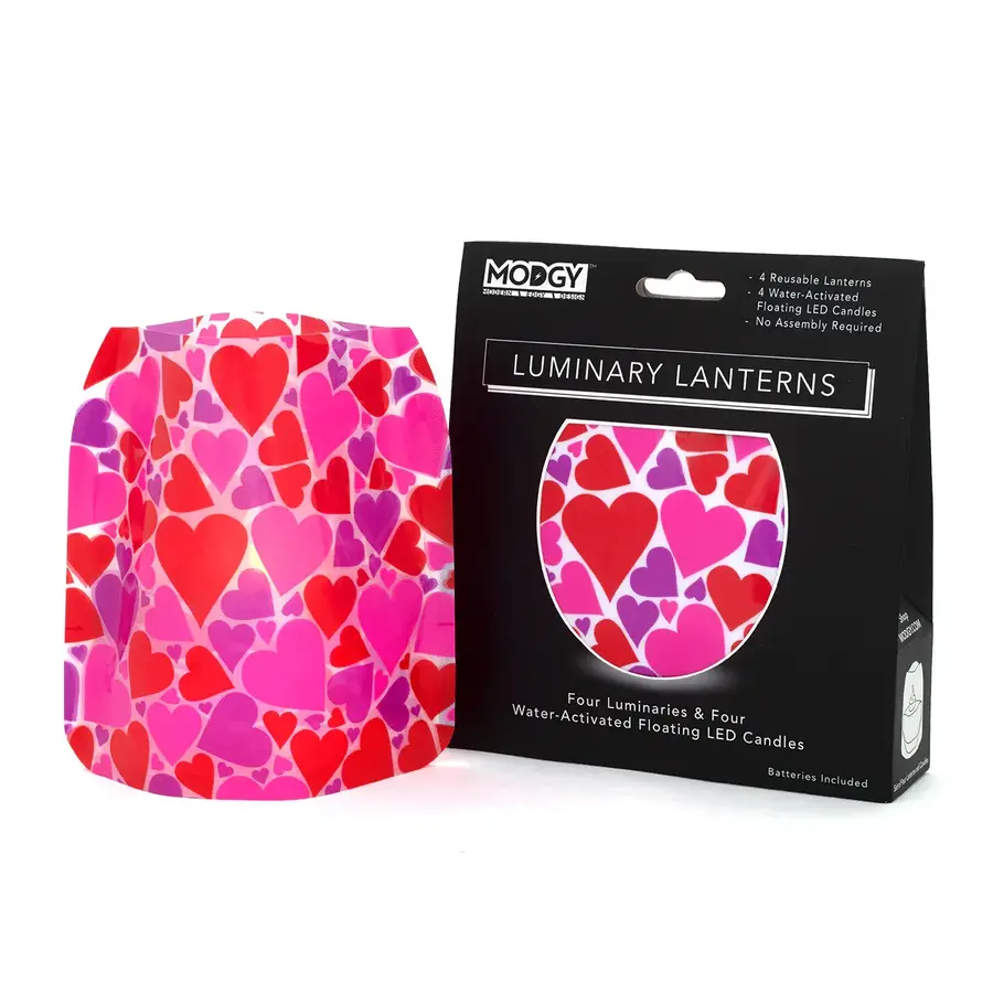 Luminary Lantern Luvdub Hearts