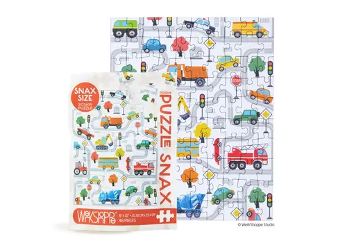  WerkShoppe Trucks & Transportation Puzzle 48 PC 