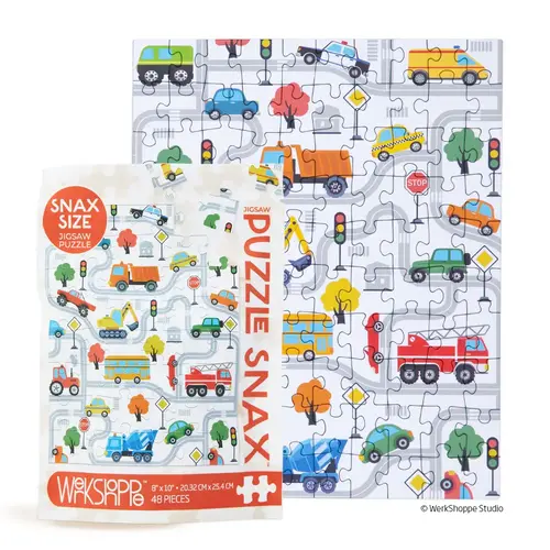  WerkShoppe Trucks & Transportation Puzzle 48 PC 