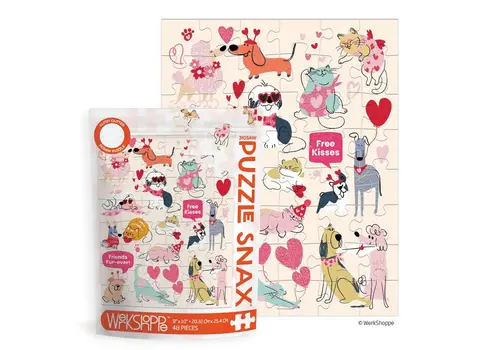  WerkShoppe Friends Fur-Ever Puzzle 48 PC 