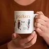 Sarah Edmonds Illustration Peckers Ceramic Bird Pun Mug