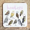 Sarah Edmonds Illustration Hooters Bird Coaster