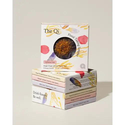  The Qi Floral Tea Tasting Sampler 