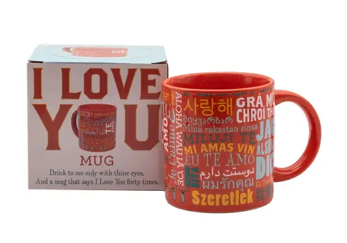  Unemployed Philosophers Guild I Love You Multi-Language Mug 