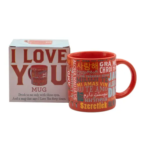  Unemployed Philosophers Guild I Love You Multi-Language Mug 