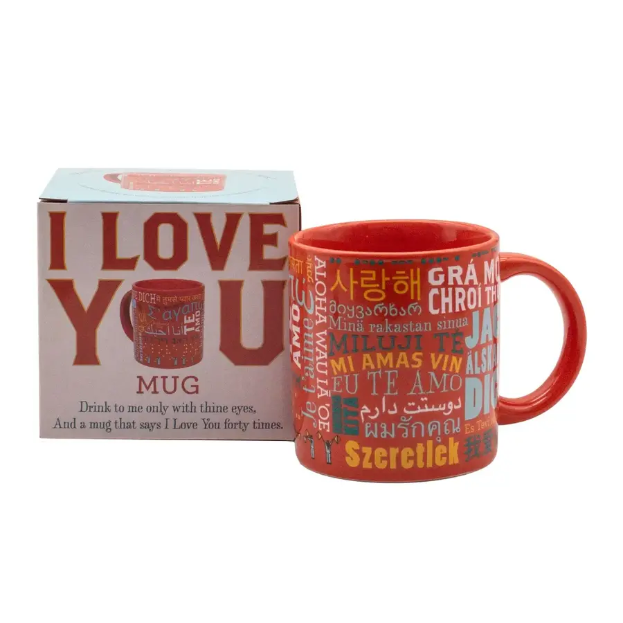 I Love You Multi-Language Mug