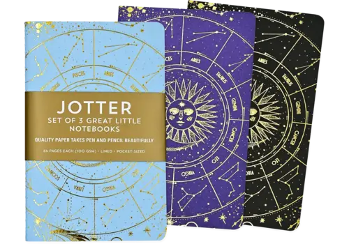  Peter Pauper Press Jotter Mini Notebooks: Celestial 