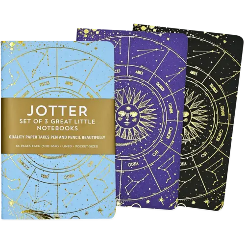 Peter Pauper Press Jotter Mini Notebooks: Celestial   Peter Pauper Press Jotter Mini Notebooks: Celestial