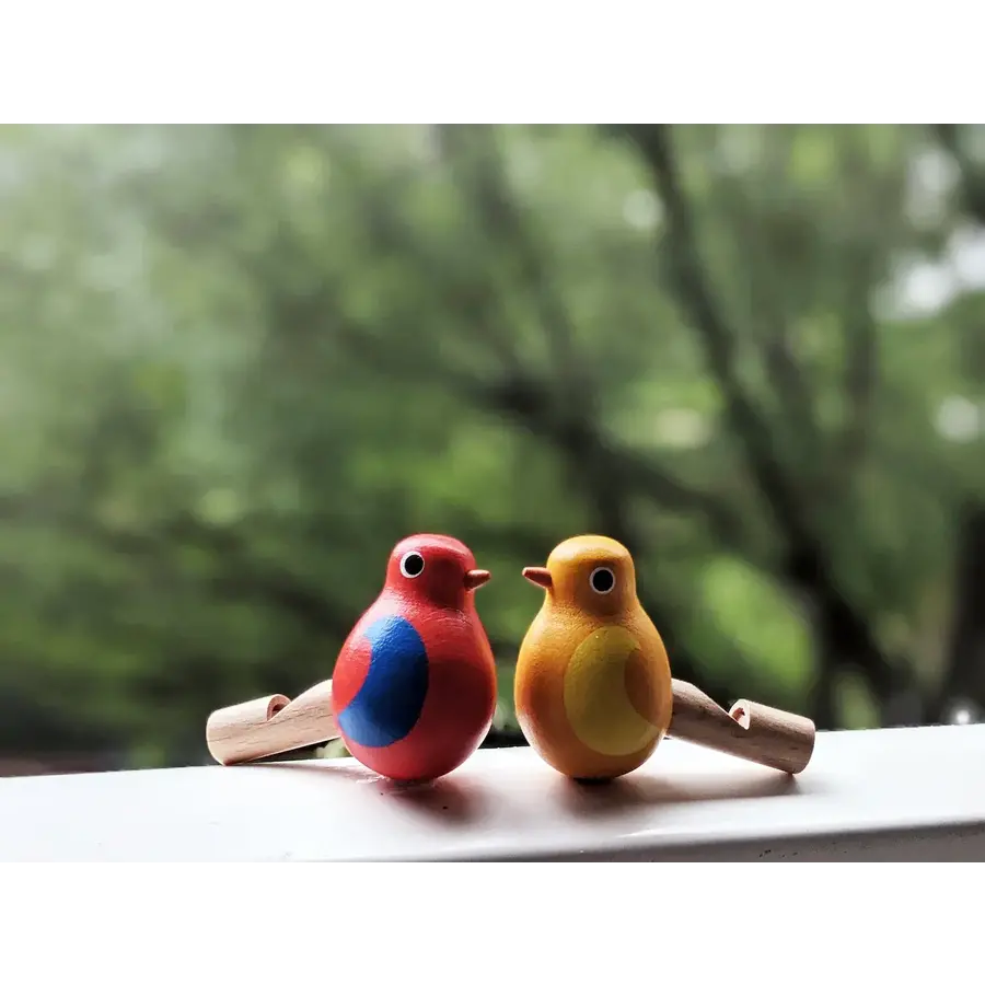 Itty Bitty Wooden Bird Whistle
