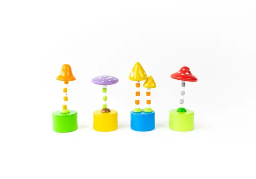  Jack Rabbit Creations Magical Mushroom Push Puppet 