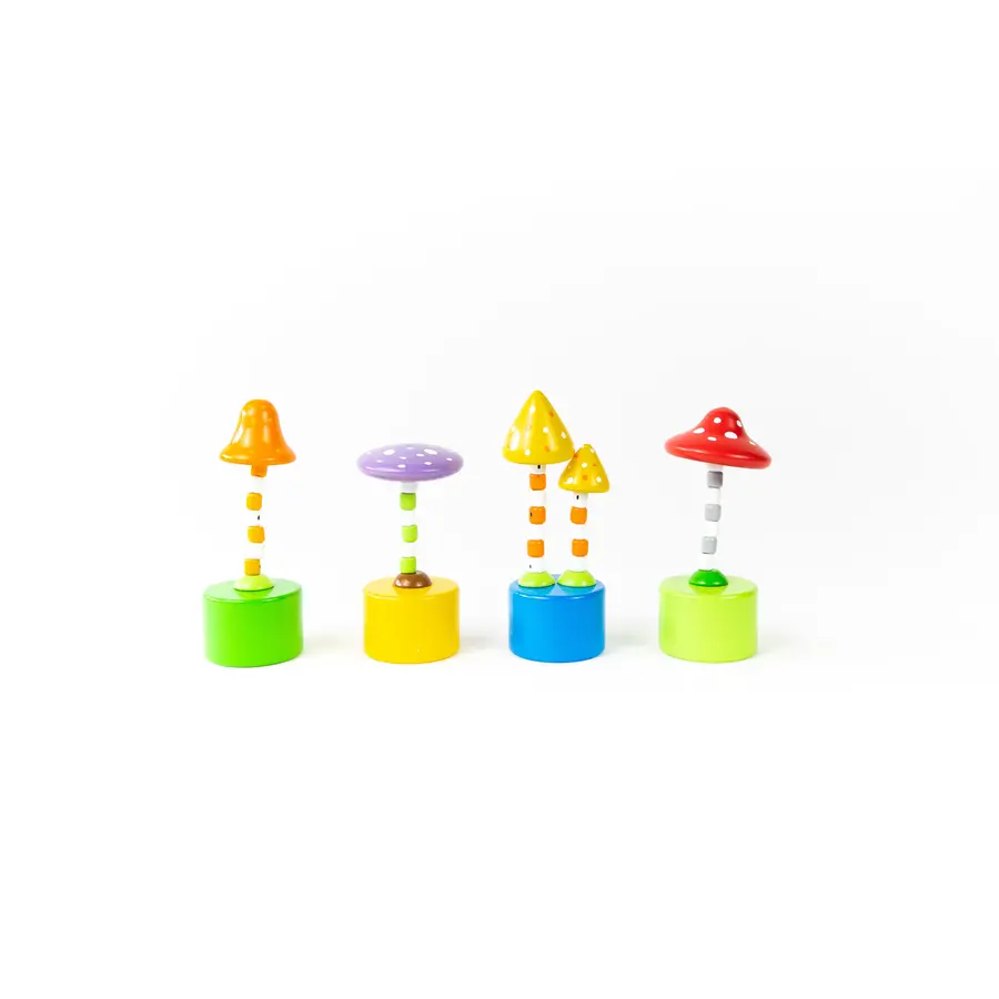 Magical Mushroom Push Puppet