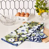 Anemone Poppy Tea Towel