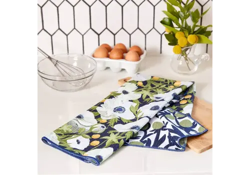  Rockflowerpaper Anemone Poppy Tea Towel 