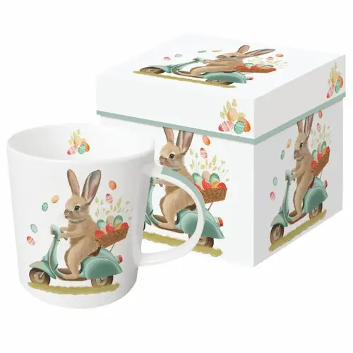  Paper Products Design Bunny Dash Mug in a Box 