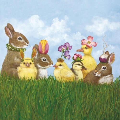  Paper Products Design Spring Party Lunch Napkins 