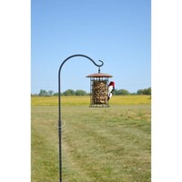 Copper Roof Suet Log Feeder