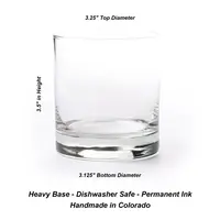 Full Moon Whiskey Glass