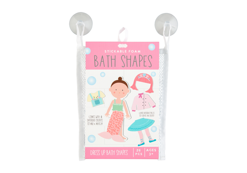  Mud Pie Dress Up Bath Stickable Set 