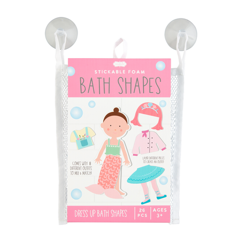  Mud Pie Dress Up Bath Stickable Set 