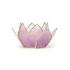 Om Gallery Mini Gemstone Lotus Tea Light Holder