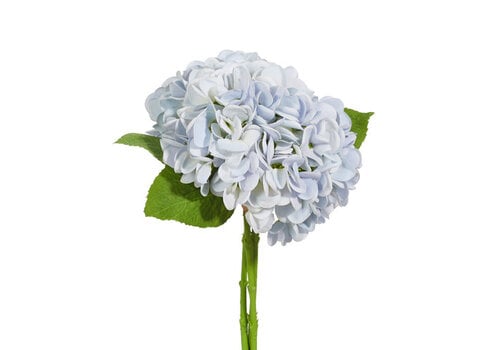  13" Real Touch Light Blue Hydrangea Bundle 
