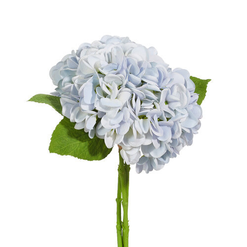  13" Real Touch Light Blue Hydrangea Bundle 