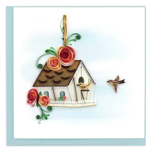  Quilling Cards Birdhouse Quilling Card 
