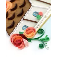 Birdhouse Quilling Card