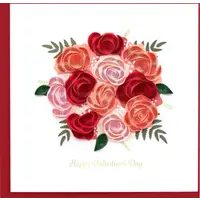 Valentine's Day Bouquet Card